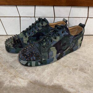 Christian Louboutin Louis Junior Spikes Orlato Sneakers Size 44